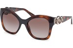 Ochelari de soare Guess GU00197 52F Cat Eye Havana