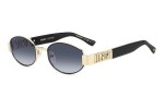 Ochelari de soare Dsquared2 D20155/S 0NZ/08 Ovali Aurii