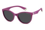 Ochelari de soare Polaroid Junior PLD8065/S QHO/M9 Polarized Cat Eye Roz