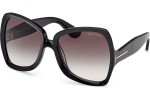 Ochelari de soare Tom Ford Jerry FT1222 01B Cat Eye Negri