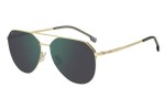 Okulary przeciwsłoneczne BOSS BOSS1795/F/S AOZ/MT Pilotki (Aviator) Złote