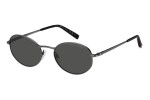 Ochelari de soare Tommy Hilfiger TH2219/S KJ1/IR Ovali Gri