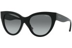 Okulary przeciwsłoneczne Vogue Eyewear VO5339S W44/11 Kocie oczy Czarne