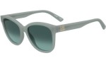 Okulary przeciwsłoneczne Love Moschino MOL089/S 1ED/EQ Kocie oczy Zielone