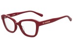 Okulary korekcyjne Love Moschino MOL606/TN C9A Kocie oczy Czerwone