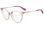 Okulary korekcyjne Love Moschino MOL618/TN 35J Kocie oczy Różowe