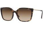Okulary przeciwsłoneczne Vogue Eyewear VO5353S W65613 Kocie oczy Havana