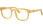 Okulary korekcyjne Persol PO3376V 204 Kwadratowe Żółte