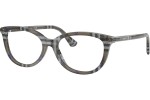 Okulary korekcyjne Burberry BE2431 4166 Kocie oczy Szare