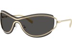 Okulary przeciwsłoneczne Michael Kors La Praia MK1166 101487 Kocie oczy Złote