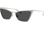 Okulary przeciwsłoneczne Jimmy Choo JC4019B 300287 Kocie oczy Srebrne