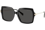 Okulary przeciwsłoneczne Michael Kors Quogue MK2247U 395087 Kwadratowe Czarne