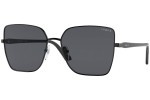 Okulary przeciwsłoneczne Vogue Eyewear VO4199S 352/87 Kocie oczy Czarne