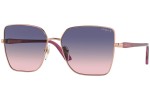 Okulary przeciwsłoneczne Vogue Eyewear VO4199S 5075I6 Kocie oczy Złote