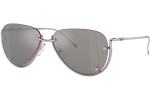 Okulary przeciwsłoneczne Diesel DL1003 103/6G Pilotki (Aviator) Srebrne