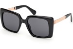 Okulary przeciwsłoneczne Max&Co. MO0134 01A Kwadratowe Czarne