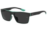 Okulary przeciwsłoneczne Under Armour UAACETECH/F 7ZJ/IR Prostokątne Czarne