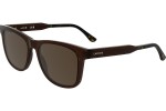 Okulary przeciwsłoneczne Lacoste L6060S 210 Kwadratowe Brązowe