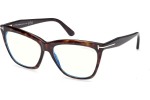 Okulary korekcyjne Tom Ford FT6064-B 052 Kocie oczy Havana