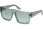 Okulary przeciwsłoneczne GCDS GD0063 93P Kwadratowe Zielone