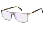 Okulary korekcyjne David Beckham DB1181 MOI blue-light [non-prescription] Prostokątne Szare
