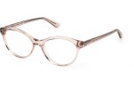 Okulary korekcyjne Guess GU50273 057 Kocie oczy Brązowe