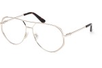 Okulary korekcyjne Guess GU50247 033 Pilotki (Aviator) Złote