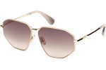 Okulary przeciwsłoneczne Max Mara Miller 4 MM0143 32F Kocie oczy Złote