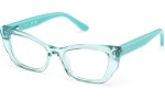 Okulary korekcyjne Guess GU50264 087 Kocie oczy Niebieskie