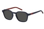 Okulary przeciwsłoneczne Tommy Hilfiger TH2245/S PJP/IR Kwadratowe Niebieskie