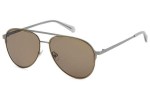 Okulary przeciwsłoneczne Fossil FOS2160/G/S VUE/70 Pilotki (Aviator) Szare