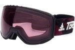 Gogle narciarskie Adidas Sport SP0039 02S Pojedyncze | Shield Czarne