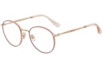 Okulary korekcyjne Jimmy Choo JC251/G W66 Okrągłe Różowe