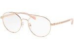 Okulary korekcyjne Michael Kors St. Barts MK3024 1108 Okrągłe Złote