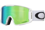 Gogle narciarskie Oakley Line Miner L OO7070-14 PRIZM Pojedyncze | Shield Białe
