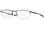 Okulary korekcyjne Oakley Barrelhouse 0.5 OX3174-02 Prostokątne Brązowe