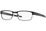 Okulary korekcyjne Oakley Metal Plate OX5038 22-198 Prostokątne Czarne