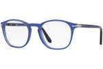 Okulary korekcyjne Persol Vintage Celebration Special Collection Cobalto PO3007V 1015 Kwadratowe Niebieskie