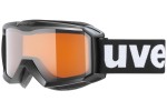 Ski Goggles uvex flizz LG Black Mat S2 Pojedyncze | Shield Czarne