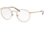 Okulary korekcyjne Polo Ralph Lauren PH1179 9334 Okrągłe Złote