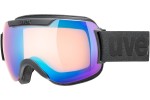 Gogle narciarskie uvex downhill 2000 CV Black Mat S1 Pojedyncze | Shield Czarne