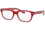 Okulary korekcyjne Ray-Ban Junior RY1555 3852 Kwadratowe Czerwone