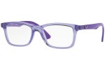 Okulary korekcyjne Ray-Ban Junior RY1562 3688 Kwadratowe Fioletowe
