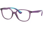 Okulary korekcyjne Ray-Ban Junior RY1598 3776 Kwadratowe Fioletowe