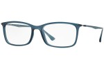 Okulary korekcyjne Ray-Ban RX7031 5400 Kwadratowe Niebieskie