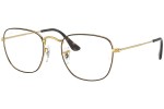 Okulary korekcyjne Ray-Ban Frank RX3857V 3108 Okrągłe Havana
