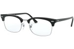 szemüvegeinket Ray-Ban Clubmaster Square RX3916V 2000 Browline Fekete