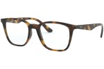 Okulary korekcyjne Ray-Ban RX7177 2012 Kwadratowe Havana