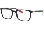 Okulary korekcyjne Ray-Ban RX8906 2000 Kwadratowe Czarne