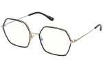 Okulary korekcyjne Tom Ford FT5615-B 001 Kwadratowe Czarne